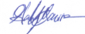Alvin Schulman signature